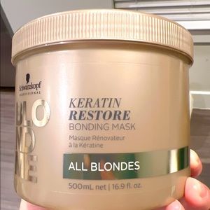 NEW ❗️Schwarzkopf  All Blondes Keratin Restore Bonding Mask